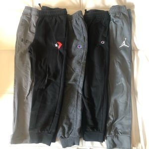 Boys lot. Champion, under armour, Jordan, Converse
